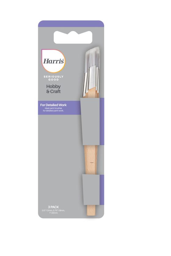 Harris Hobby & Craft Seriously Good Fitch Brush - Pack of 3