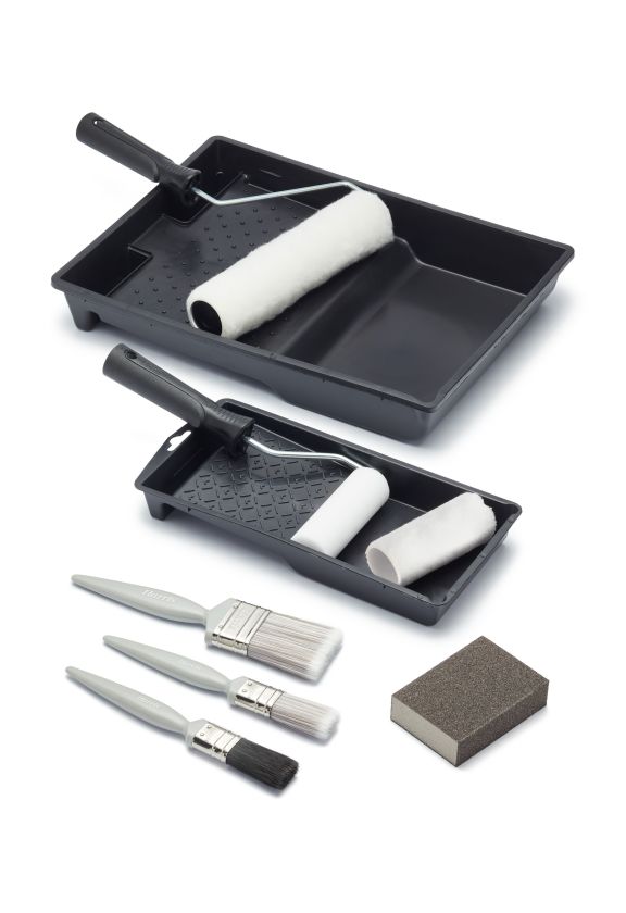 Harris Walls & Ceilings Gloss Essentials Decorating Set 11 Piece