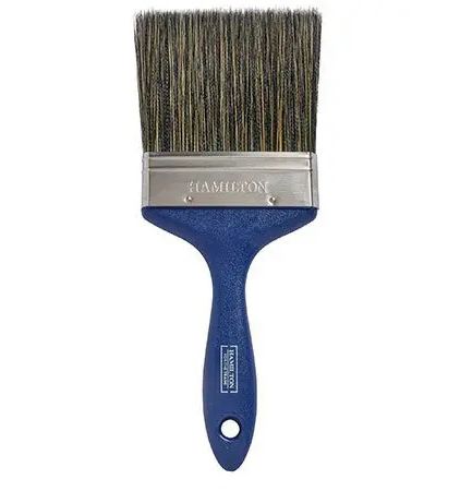 Hamilton For the Trade Wall Brush 6-inch synthetic filament emulsion brush with stainless steel ferrule