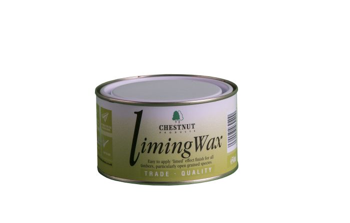 Chestnut Products Liming Wax 225ml brilliant white finishing wax