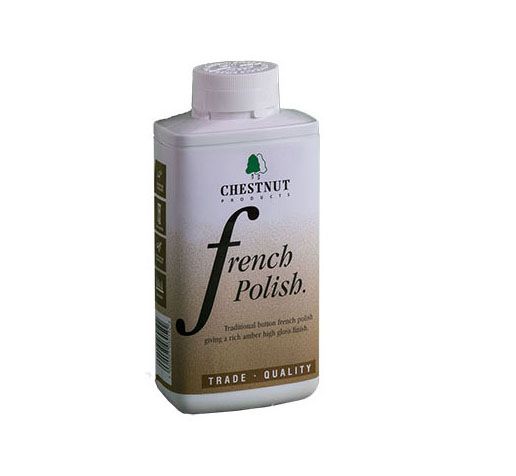 Chestnut Products French Polish 500ml heavy-concentration unbleached shellac wood finish