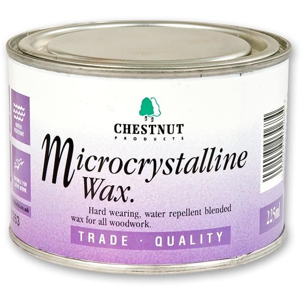 Chestnut Products Microcrystalline Wax - 225ml finishing product