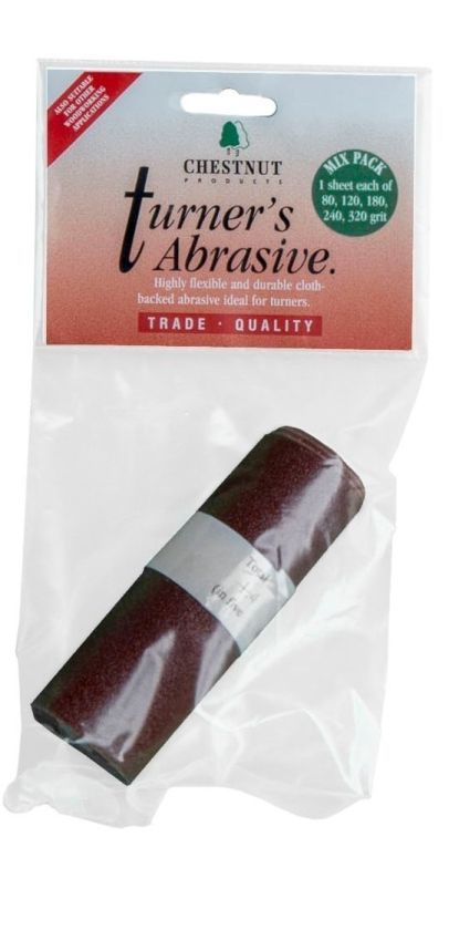Chestnut Products Cloth Backed Abrasive 120g 5 Pack