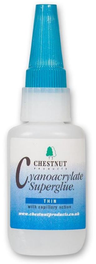 Chestnut Products Cyanoacrylate Superglue Thin 20g