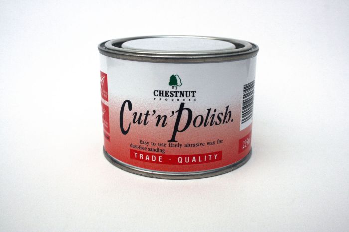 Chestnut Products Cut N Polish 225ml specialist woodturning dual-blend abrasive soft wax