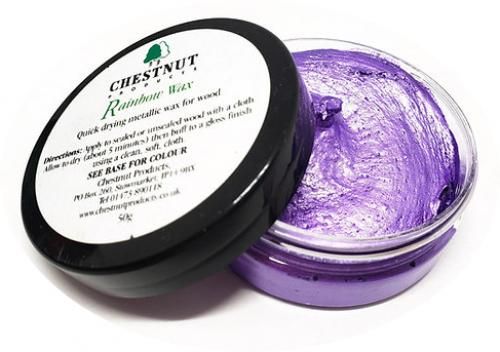 Chestnut Products Rainbow Wax 50g in Lilac