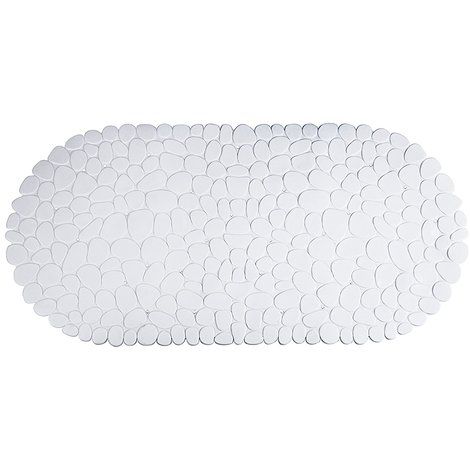 Blue Canyon BM6936WH 36x69cm Pebble Bath Mat in white
