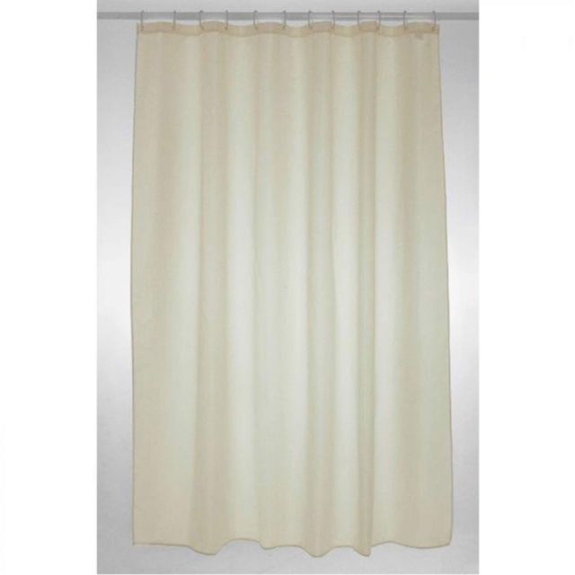 Blue Canyon SC300CR 180 x 180CM polyester cream shower curtain