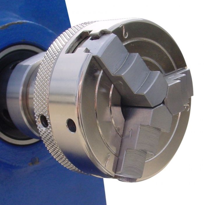 Charnwood (W810) 2'' Diameter 3 Jaw Lever Scroll Chuck