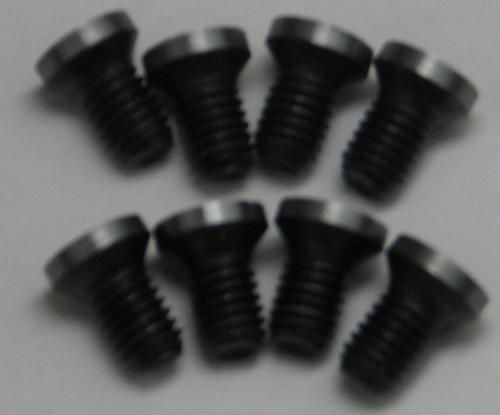 Charnwood N3JS set of 8 jaw screws for Nexus3 lathe chuck, M6 thread, 12mm length, countersunk head