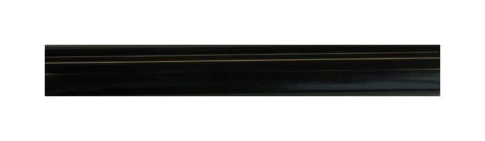 Charnwood AR07 Pure Black Acrylic Pen Blank, 19mm Diameter x 130mm