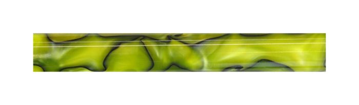 Charnwood AR08 acrylic pen blank in khaki with black swirl, 19mm diameter and 130mm length