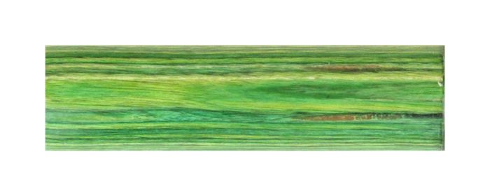 Charnwood CW06 Wooden Pen Blank, 20mm x 20mm x 130mm, Emerald