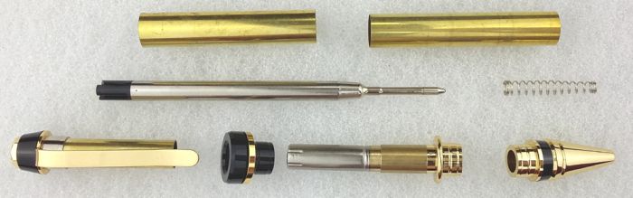 Charnwood PENCGO Cigar Pen Kit in Gold and Black