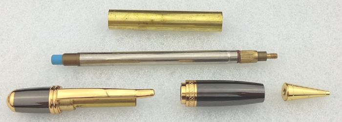 Charnwood PCLSGGM Sienna Twist Pencil Kit in Gold and Gun Metal