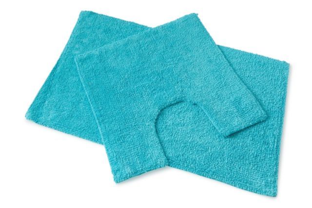 Blue Canyon 105/TQ Premier 2 Piece Bath Mat Set in turquoise