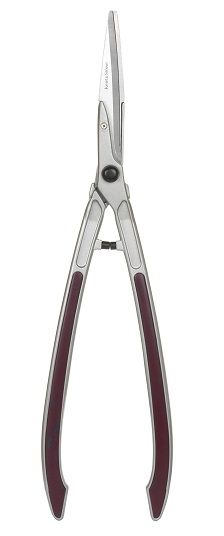 Kent & Stowe Topiary Hedge Shears 70100611 with 6mm cutting diameter carbon steel non-stick blades and aluminium handles
