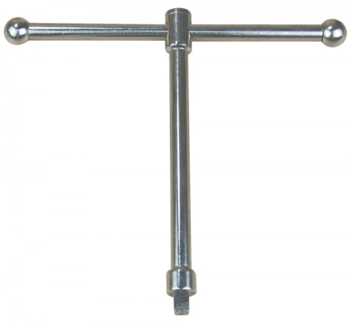 Charnwood VIPERTH Extension T-Handle for Viper Chucks with 180mm shaft, 190mm cross bar, and 8mm square end