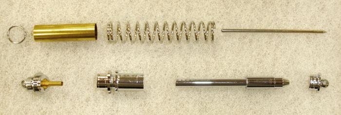 Charnwood PENSACH Shock Absorber Pen Kit in chrome
