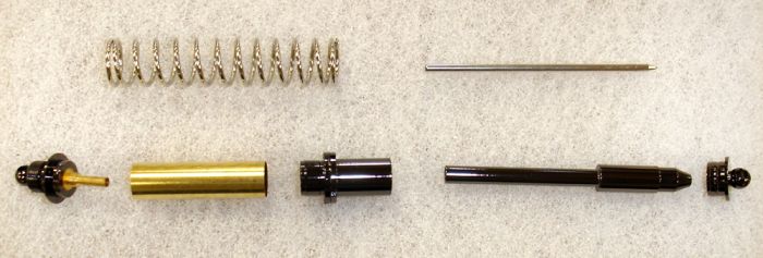 Charnwood PENSAGM Shock Absorber Pen Kit in gun metal