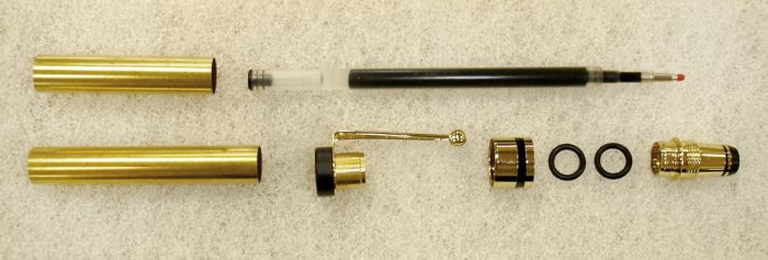 Charnwood PENERB Classic Elite Roller Ball Pen Kit in gold