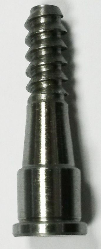 Charnwood V2WS wood screw for Viper2 lathe chuck with 8mm thread diameter and 42mm overall length