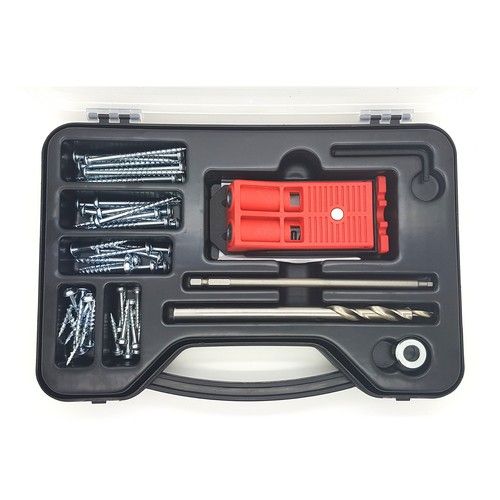 Woodfox WF-MP2HK Twin Pocket Hole Jig Kit for 13mm to 38mm timber