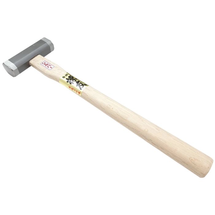 Asahi Japanese Octagonal Gennou Hammer 375g with silver head