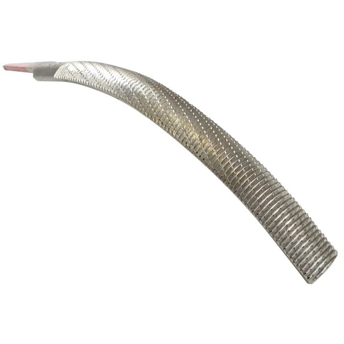 Iwasaki CP-150BN 200mm x 16mm Japanese Chemically Polished Bent Carvers File with red tang