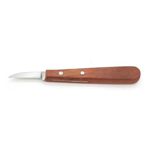 Beber BDK Detail Carving Knife with 36mm Sheffield steel blade and rosewood handle