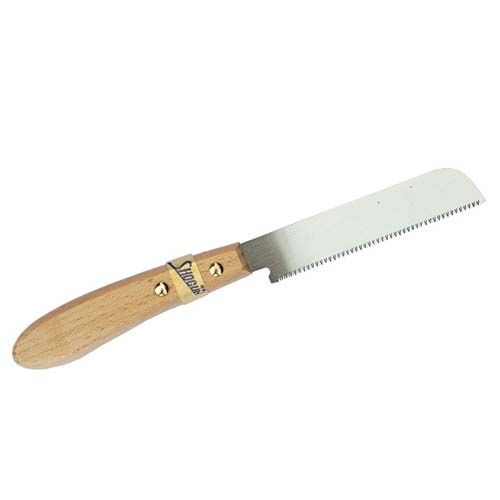 Shogun FL120 Japanese Triple Edge Tooth Saw 120mm with wooden handle