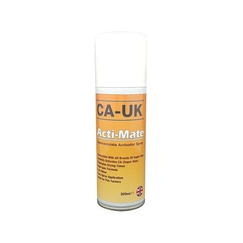 CA-UK CA015 Acti-Mate Cyanoacrylate Activator Spray 200ml