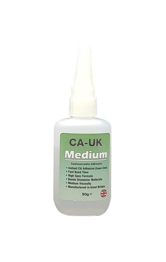 CA-UK CA023 Medium Cyanoacrylate Instant Adhesive 20g