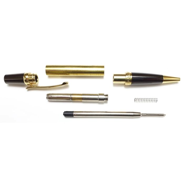 Charnwood Elegant Beauty Twist Pen EB1 in gold and gun metal