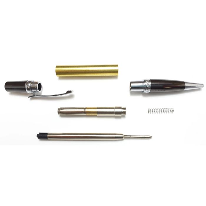 Charnwood EB2 Elegant Beauty Twist Pen in Chrome and Gun Metal