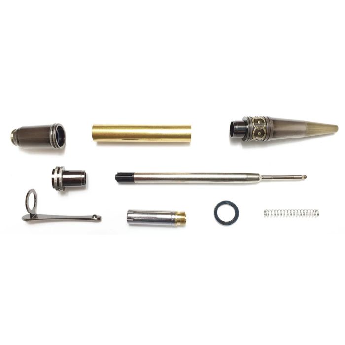 Charnwood ST2 Spiritual Twist Pen in Antique Bronze