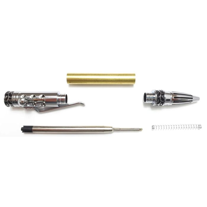 Charnwood SS1 Stick Shift Click Pen in chrome