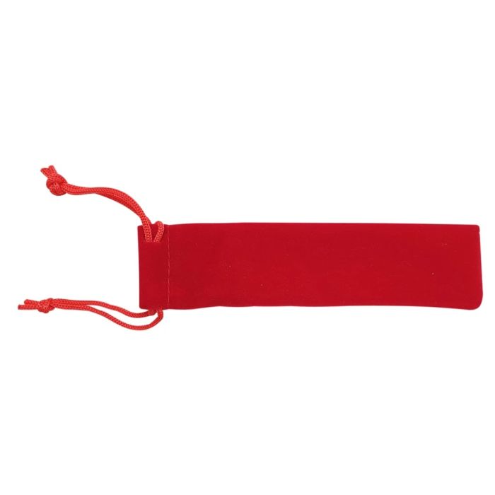 Charnwood VP3 Red Velvet Draw String Pen Pouch Case Pack of 5