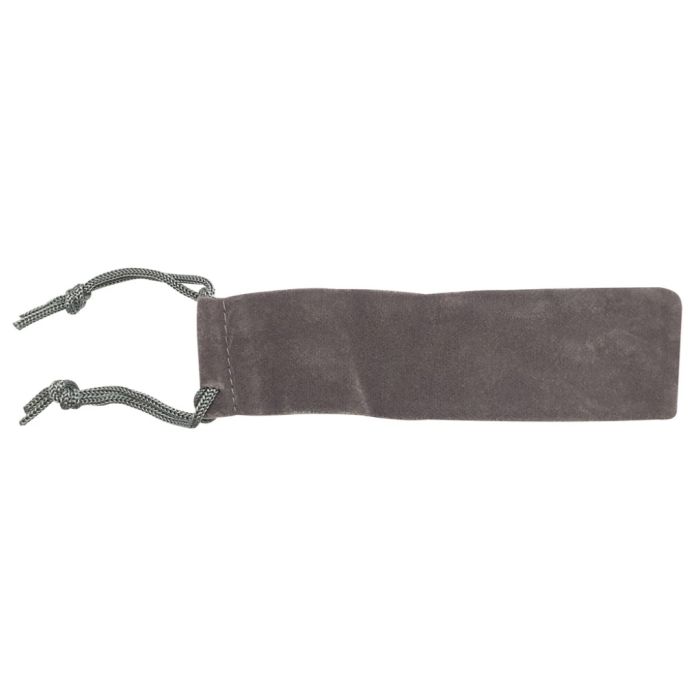 Charnwood VP4 grey velvet drawstring pen pouch, pack of 5