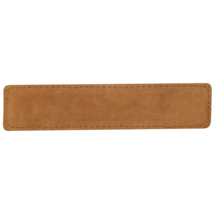 Charnwood SES2 suede effect pen sleeve case in coffee, pack of 2