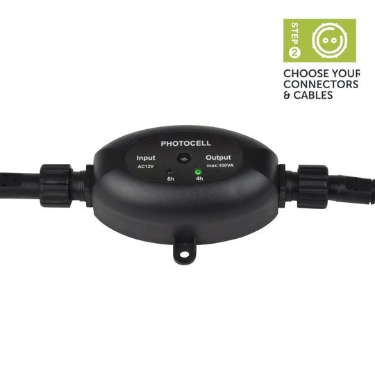 Ellumiere 02EC020 Automatic Light Sensor in black plastic