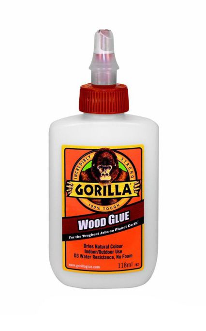 Gorilla Wood Glue 118ml PVA adhesive