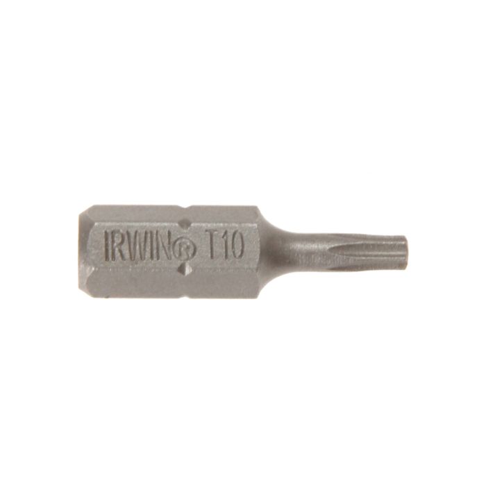 Irwin IRW10504351 Torx T10 x 25mm screwdriver bits, pack of 10