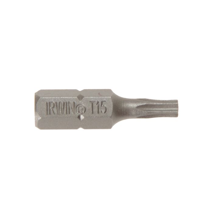 Irwin IRW10504352 Torx T15 x 25mm Screwdriver Bits, Pack of 10