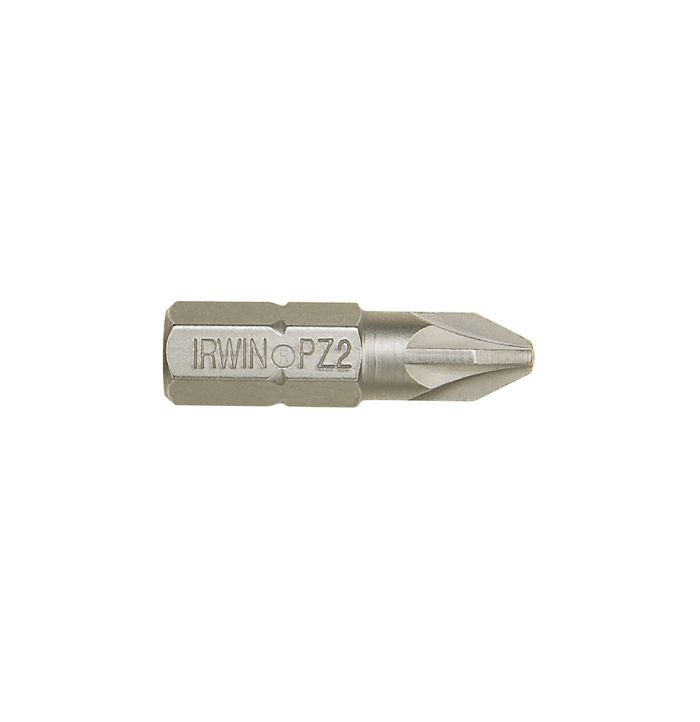 Irwin IRW10504398 Pozi PZ2 x 25mm Screwdriver Bits Pack of 2