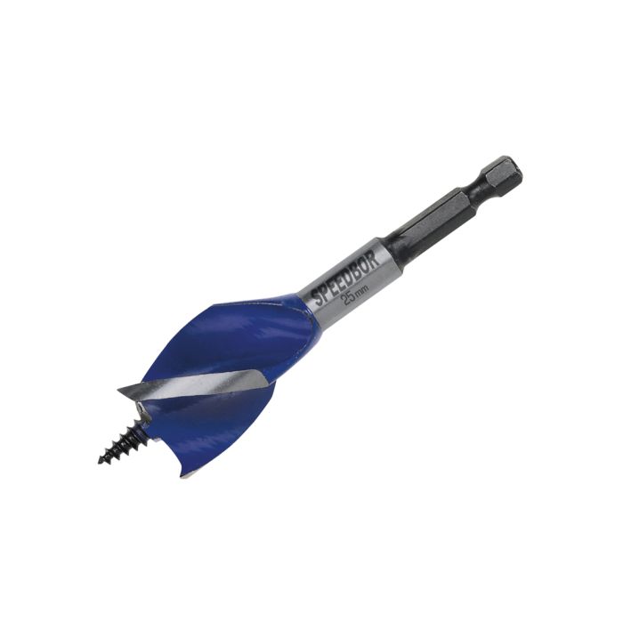 Irwin IRW1921995 6X Blue Groove Stubby Wood Bit 25mm x 4in