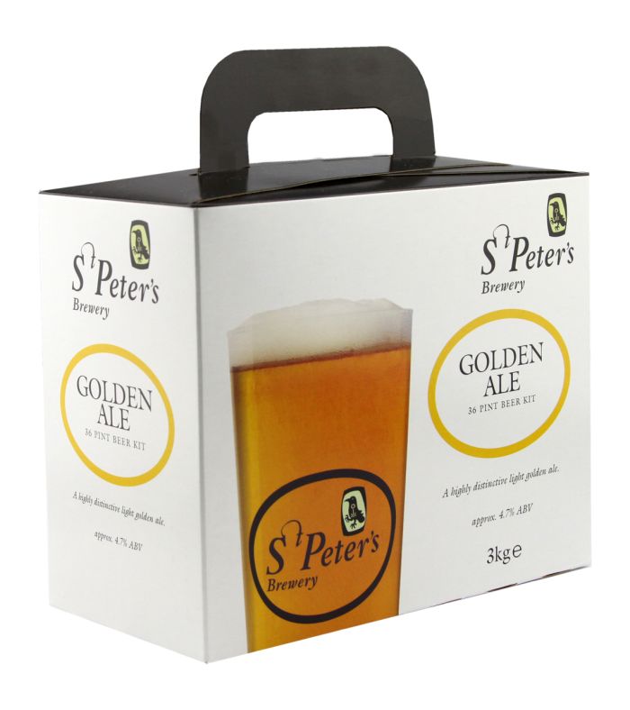 St Peters Golden Ale Beer Making Kit 3kg light golden ale for 36 pints