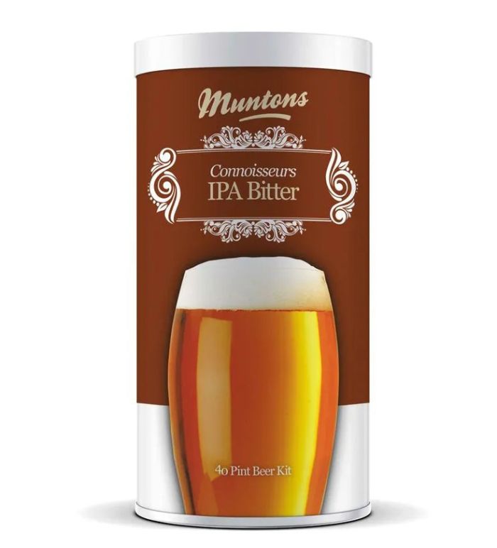 Muntons Connoisseurs IPA Bitter Beer Making Kit 1.8Kg 40 Pints