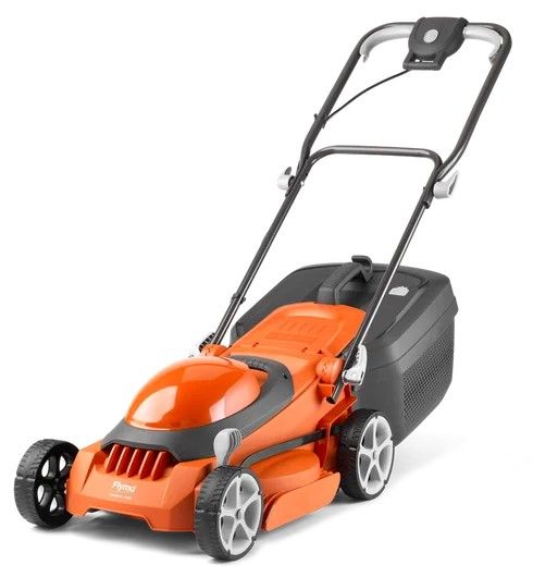 Flymo EasiStore 340R 1400W 34cm electric wheeled rotary lawnmower