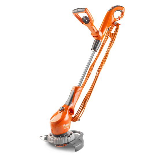 Flymo 967241401 Contour 500E Grass Trimmer, 500W, 25cm cutting width, 3.1kg electric grass trimmer and edger